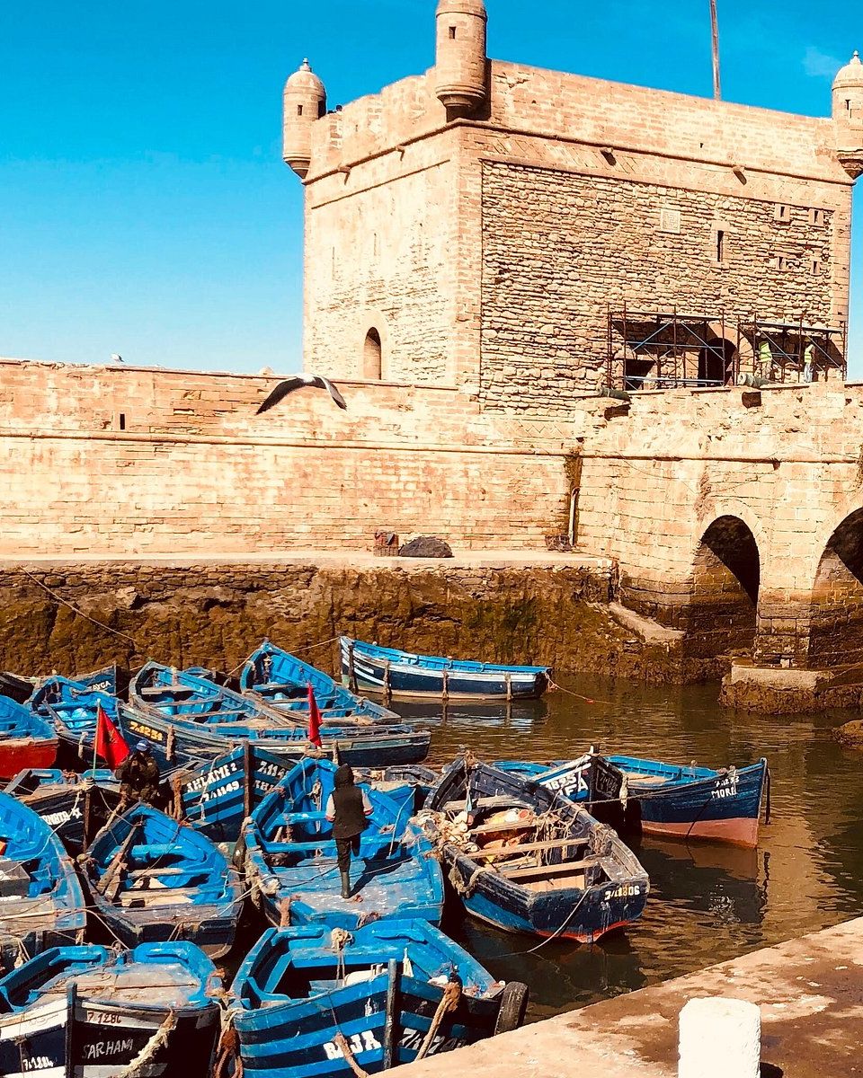 La Skala : Le port et ses remparts